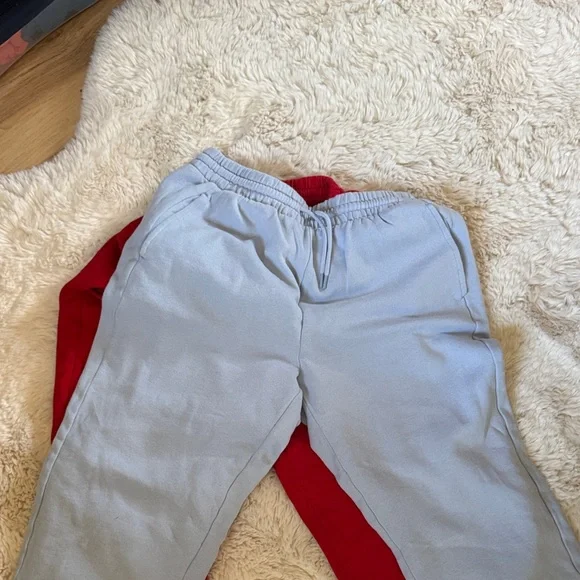 Women’s Petite or Kids Red and Blue Sweatpants - Picture 6 of 7